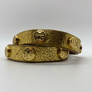 Tory Burch Gold Wrap Bracelet